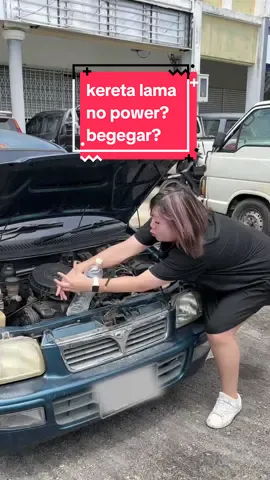 kereta lama no power?bising? begegar?sya satu minute settle! #synthetic  #enginetreatment 