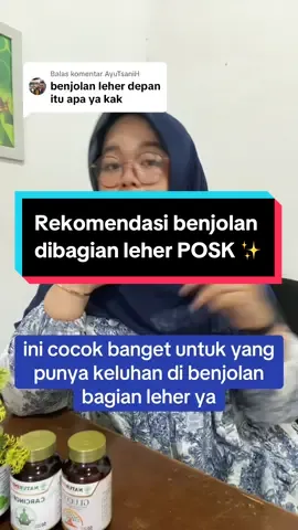 Membalas @AyuTsaniH Ready stok rekomndasi benjolan dibagian leher ✨