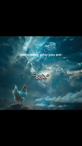 #remember #who #you #are  #chicken #dinosaur #trex 