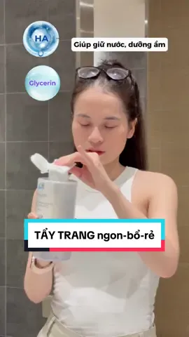 Tẩy trang lành tính, an toàn, da nào cũng dùng được nha #skincare #duocsi103 #jm #taytrangjmsolution 