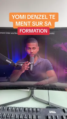 Yomi Denzel te ment sur sa formation de dropshipping ! 😡