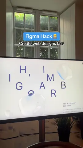 Create beautiful website designs in seconds with this Figma plugin 🤩 #figma #webdesigner #website #uidesign #aitools 
