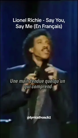 Lionel Richie - Say You, Say Me Traduction en Français un classique sortie en 1986  #pourtoi #pourtoii #fyp #fypシ゚ #fypage #fypageシ #fyppppppppppppppppppppppp #lionelrichie #lionelrichiesong #lionelritchie #curlyhair #lionelrichiesayyousayme #sayyousayme #sayyousaymesayittogether #lesannee80 #retro #retro80s #80sretro #80srock #1986 #80s #80smusic #80sbaby #80skid #80sthrowback #80smovies #80sfashion #oscar #unoscar #tradução #traduccion #traduction #traduction_song #traductionfr #traductionfrancaise #traductionfrancais #classique #classiquefrancais #retroannee80 #clubdorothee #inafr #steviewonder #michaeljackson #motown #motown25 #commodores #soleildeminuit #soleildenuit #whitenight #whitenights #dancingontheceiling #loscar #dittoi #top50 #top50france #rtl #rtl2 #antenne2 #fr3 #tf1 #lesfeuxdelamour #atlanticrecords #cantslowdown #mikhailbaryshnikov #gregoryhines #popculture #popmusic #popmusic_songs #cyndilauper #auteurefrancaise #auteurecompositriceinterprète #afriquedusud🇿🇦 #afriquedusud #unclassique #throwbacksongs #throwbacks #throwbacks80s #nostalgia #nostalgie #majeunesse #jeunesse #letempspasse #letempspassevite #monepoque 