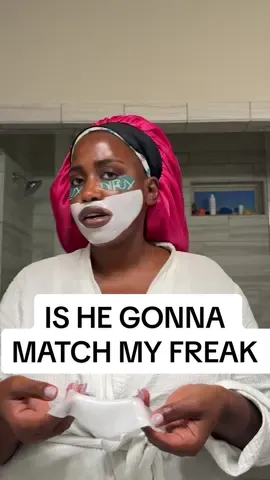Let’s be honest even Jason can’t stop seggsy time #collagenmask #skincareroutine #marriage #marriagehumor 