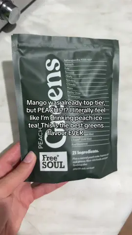 AND its on sale! Get it now!!✨ #tiktokmademebuyit #fyp #tiktokshopuk #peach #peachicedtea   #SelfCare #healthjourney #freesoul #wellness #greens #healthy #health #HealingJourney #freesoul #womenshealth 