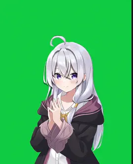 green screen aj lah daripada gada konten(admin lagi malas ngedit😹)  #gfx #gfxanime #aligntmotion #greenscreen #elaina #majonotabitabi #pemula 