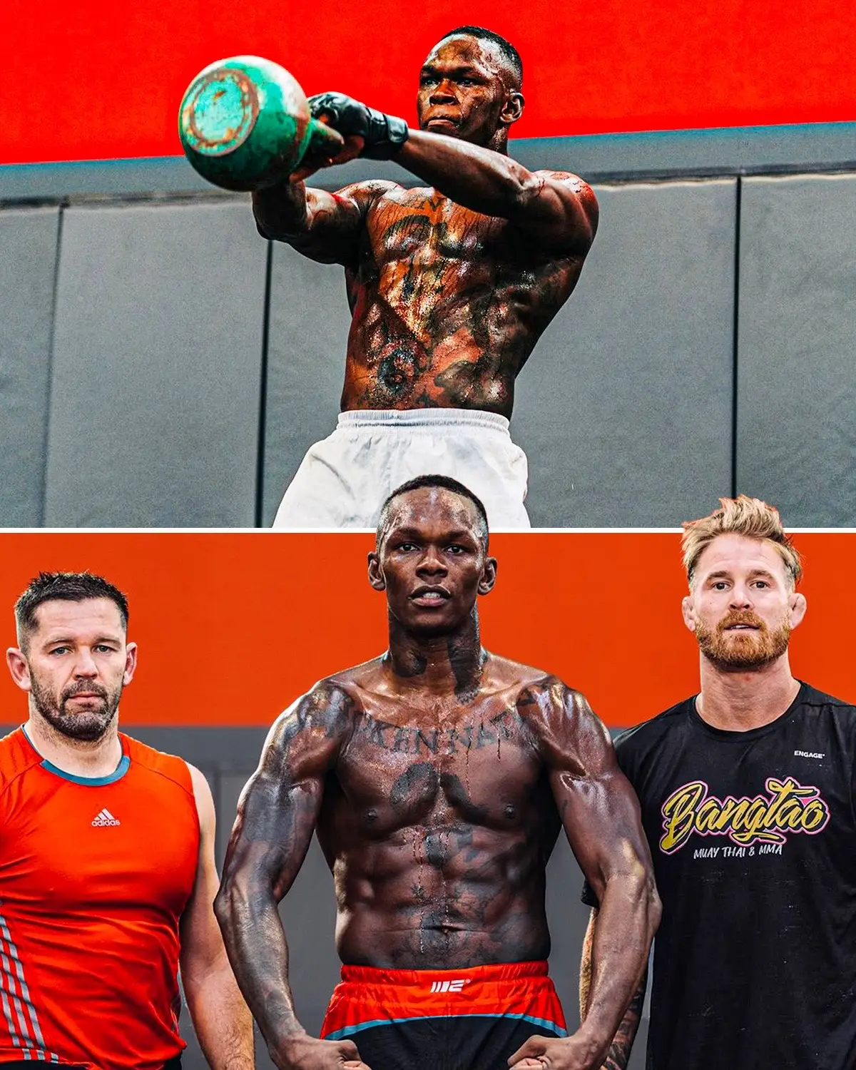 ONE WEEK AWAY 👀 #IsraelAdesanya is ready for #UFC305 💪 #UFC #MMA #training #combatsports (📸: stylebender/IG)