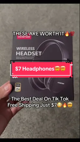 Best Deal🔥🔥🔥 Everyone Grab A Pair just $7 Use The Link⬇️⬇️ #ad #creatorsearchinsights #tiktokviral #TikTokShop #tiktokshopsummersale #tiktokshopbacktoschool #sale #techobsessed #sale #headphones #music #tiktokcreatorsearchinsightsincentive 