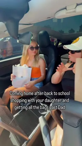 Nothing to see here 😂… how many bags Did you count?! 😬 #backtoschool #shopping #motherdaughter #rowdyfam #fyp