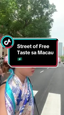 Free taste sa Taipa Village Macau | Free taste na food sa Macau | Macau Vlog #macau #Vlog #freetaste #taipavillage #ruinsofstpaul #hongkong #travel #recosbytrixie #Foodie #fyp 
