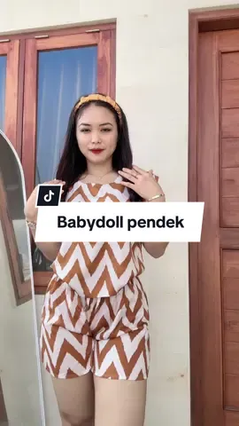 #babydoll#setwanitapendek#rayonbali  