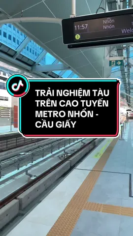 🥰 #metronhon #tuyenmetroso1 #metronhongahanoi 