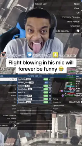 Flight loved blowing in his Burger King headset 😭 #flightreacts#flightreactsmemes#funny#fyp 