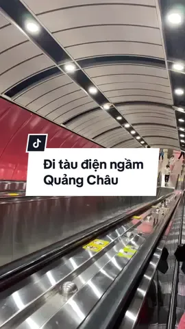 Trải nghiệm đi tàu điện ngầm ở Quảng Châu#Guangzhou #china 