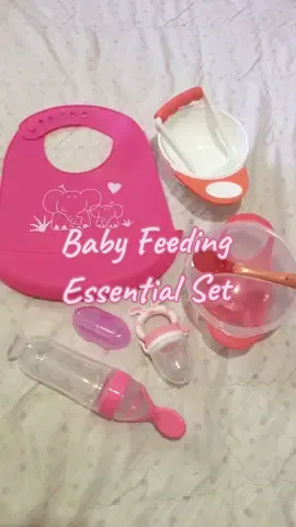 Feeding Essential Set🍼 Combo Bowl,Spoon Feeder, Facifier, Silicone Bib, Toothbrush Bundle👶🏻 #feedingessentials #mommy #foryou #preggymommy #pregnant #feeding #baby #infant 