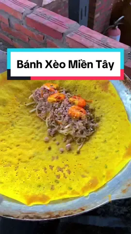 Bánh Xèo Miền Tây thơm ngon, giòn tan và hấp dẫn #langdulichsinhthaiongde #ongde #ongdetiktok 