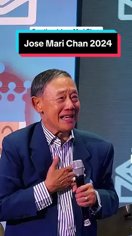 Jose Mari Chan turns emotional while singing Christmas In Our Hearts at One Ayala during the Metrobank Special Surprise event in line for the holiday. This is the earliest appearance of Jose Mari Chan for the Christmas Season. #Metrobank #josemarichandancechallenge #ChristmasInOurHearts #Pasko2024 #Metrobank2024 #fyp @One Ayala 