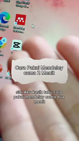 Cara Pakai Mendeley cuma 2 Menit #carapakaimendeley #mendeley #mendeleytutorial #tugaskuliah #tipsbelajar #kuliah #fypシ 