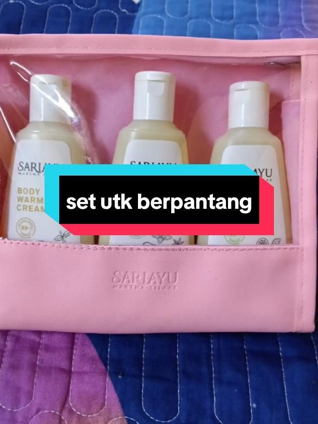 Saya guna set ni sepanjang berpantang.  Bau yg sangat menyenangkan. Sangat sesuai untuk ibu2 yg dalam berpantang.  #setpantang #bersalin #baby #pantang #sihat #sariayu #fyp #fypシ゚viral 