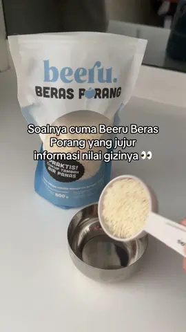 Kamu pasti lebih pilih yang jujur kan? cusss cobain Beeru Beras Porang #Beeru #BeeruIndonesia #BeeruBerasPorang #BeeruPorang #BerasPorang #KonjacRice #NasiPorang #Shirataki