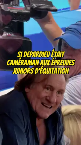 Bah alors Gégé 😬😶 #humour #depardieu #meme #équitation #complémentdenquête #gerarddepardieu #jo 