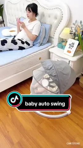 OB018 Newborn Baby Auto Swing Leaf Bouncer auto Cradle Deluxe Bassinet with Music FREE Mosquito Net FREE Hanging Toy Automatic Remote Rocker Buaian Bayi Buai (MALAYSIA 3 PINS PLUG)Detachable for Cleaning Ayunan Cotton  RM155.90！ #foryou #for #fpy #babyautoswing 