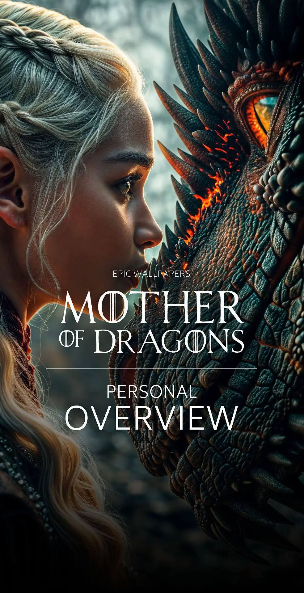 #daenerystargaryen #gameofthrones #got #dragons #wallpapers 