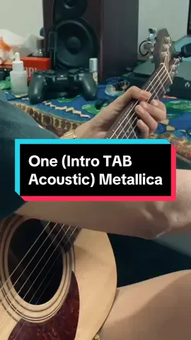 ONE 🎸 Metallica TAB tersedia untuk acoustic guitar ENJOY!!🔥 #metallica #one #onemetallica 