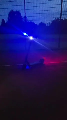 US-🚔 Light on the E-Scooter  #Tuning #LED #LEDLeuchten #escooter #foryou #ledlight #fy #Niedersachsen 