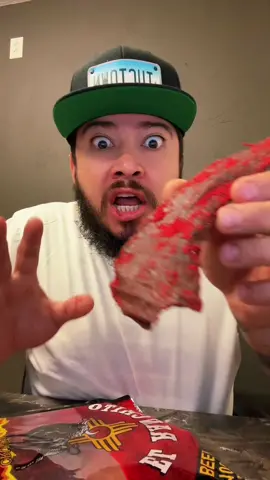 Flamin hot beef jerky! Get it while its flamin hot. 🥵 #carneseca #beefjerky #foodreview #mexicanfood #mexicanbeefjerky #tiktokshopsummersale #fuego #flaminhot #dealsfordays