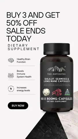 Get these before the sale ends! #shilajit #seamoss #supplement 