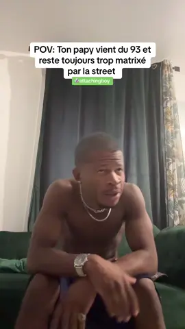 tu peux enlever le vieux de la street mais t’enleveras jamais la street du vieux mon gars !