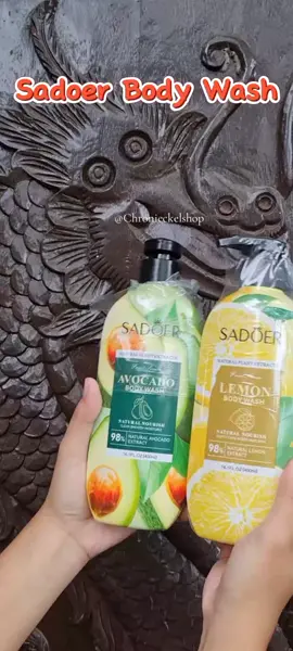 SADOER body wash .avocado 98% avocado Extract for deep cleansing of skin .lemon 98% lemon extract for vitamin C-skin glow #sadoer  #bodywash  #avocado  #lemon  #sadoerproduct #trend 
