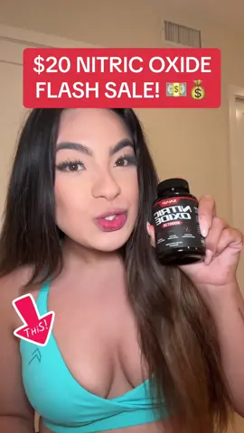 $20 NITRIC OXIDE FLASH SALE!! 💵💰 #nitricoxcide #nitricoxide #tiktokshopbacktoschool #tiktokshopbacktoschoolsale #snapsupplements #nitricoxideboost 