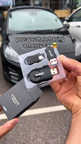 I mean who wants a messy car 🤷‍♀️ #carplay #caraccessories #cargadgets #carguy #lifehacks 