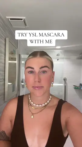 Thoughts? I love the mascara and it lasts all day but the brush is so big this happens everytime 🙈  @YSL Beauty #foryou #mascara #beauty #makeup 