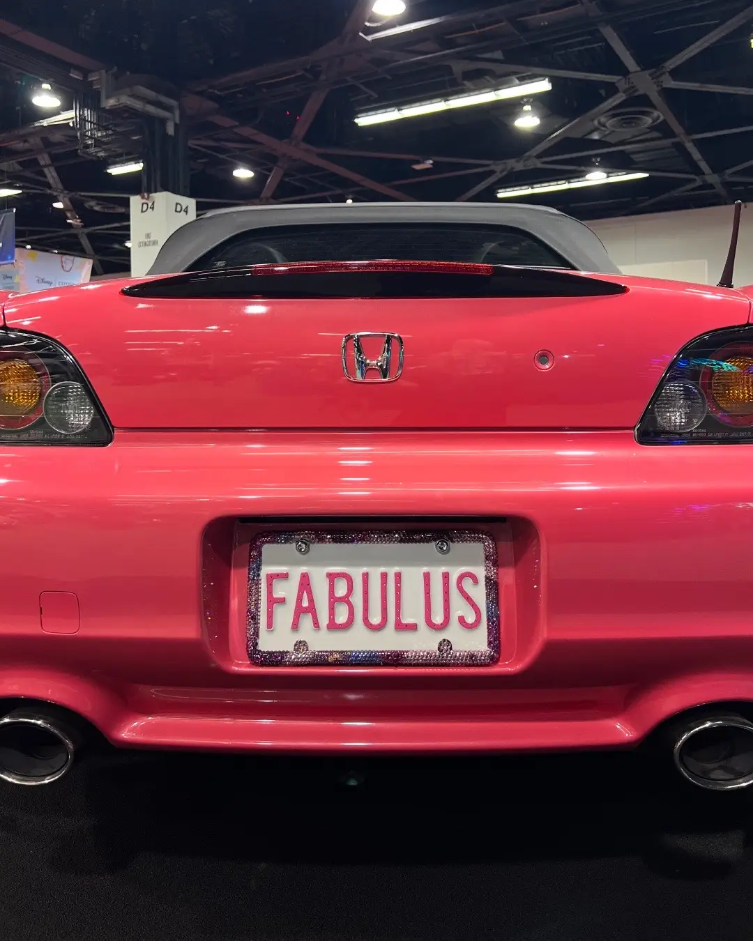 Seeing Sharpay's 2008 Honda S2000 convertible wasn't on our #D23 bingo card this year but we're here for it 💕