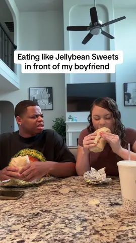 I tried to eat like @Jelly Bean Sweets 