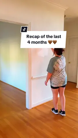 Skipped Summer this year 😅 It’s coming together, slowly 🤎🤎 #newhome #DIY #homeprojects #fixerupper #uglyhouseniceneighborhood #neutralhome #CleanTok #diytok #painting #refinishinghardwood #flooring #stairmakeover #affordablefurniture #affordablehome 
