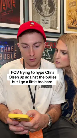 LOVE YOU @Chris Olsen @Meghan Trainor 