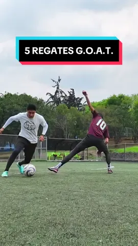Regates GOAT que debes aprender 🔥⚽️🐐 #messi #ronaldinho #cristianoronaldo #neymar #zidane 