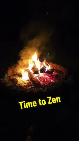 Relax, take a minute to unwind, get out of your head. come sit #zen #relax #fire #bonfire #camping #relaxing 