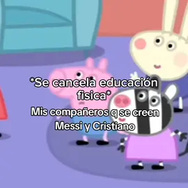 Les da depresión JAJAJAJ  #educaciónfísica #peppapig #colegio #george #compañeros  #promo #6tob #profe #Messi #Cristiano #fypシ #viralll #paratiiii 