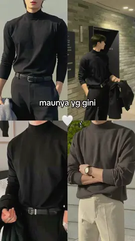 Semoga cowo tuh peka ya, banyak cewek sukanya cowo yang pakai turtleneck 😭😭😭 #rekomendasi120 #outfitinspo #pinterestaesthetic 