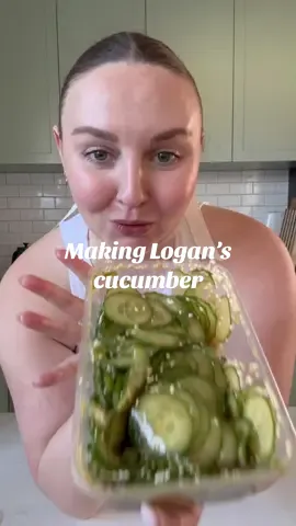 I love a lil cucumber moment @Logan #viral #cucumber 