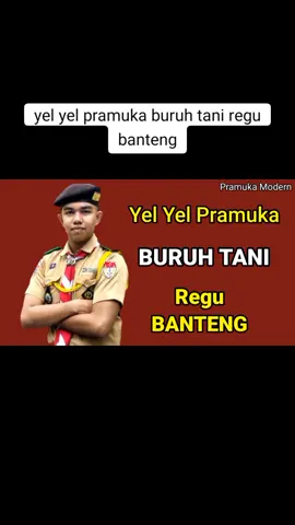 yel yel pramuka buruh tani regu banteng #pramukamodern #yelyelpramuka #yelyel 