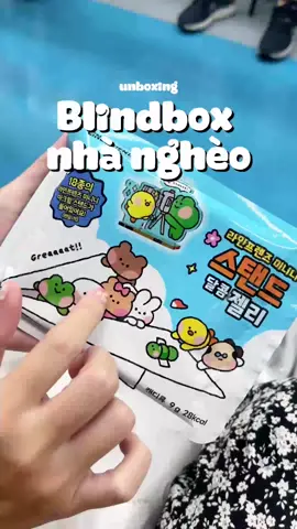 chúng toi, Hàn Quốc và những thứ vô tri 🥲 #fyp #fypシ #unboxing #blindbox #linefriends 
