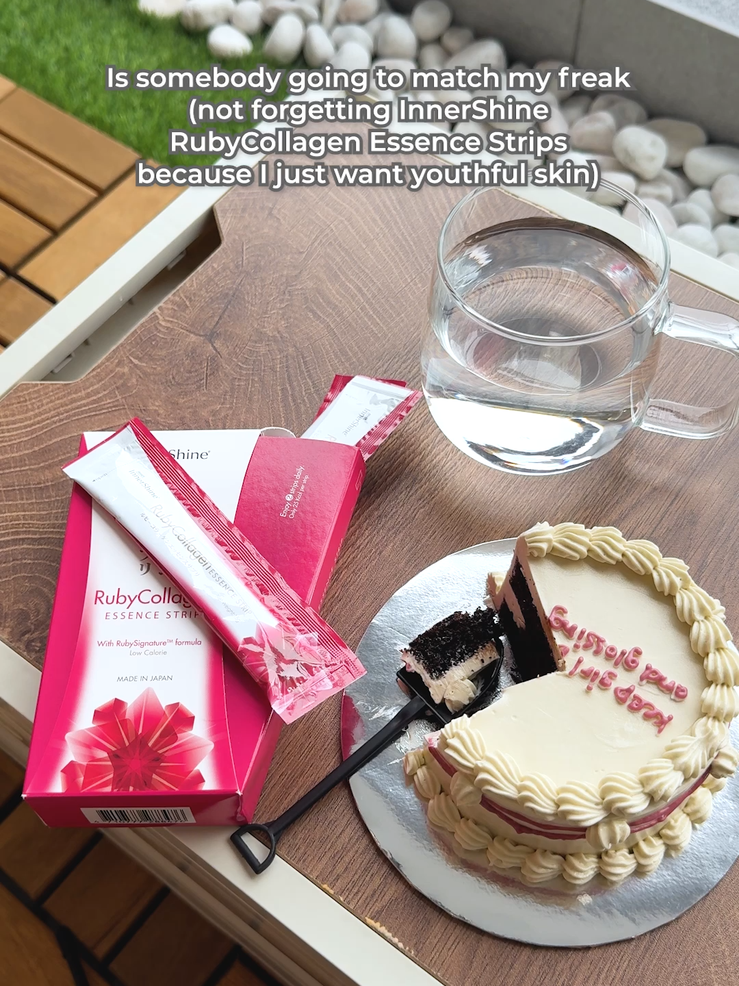 Is somebody going to make my freak with not forgetting to take my daily collagen for my skin! #SuntoryWellness #Suntory #wellness #matchmyfreak #collagen