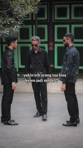 Pak romy ama pak gusmed kalau udah pake kemeja batik yang muda lewat 🫣🔥😍 #fypシ #batikindonesia 