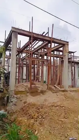Proses pembangunan..#rumahidaman #rumahklasik #modern 